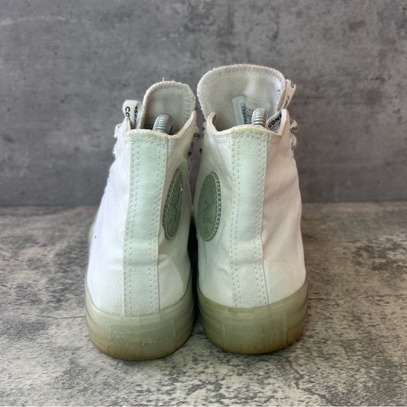 Converse Chuck Taylor All Star Hi Sneakers Womens sz 7.5 - off white - Picture 4 of 6